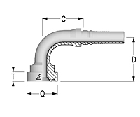 90T O-Ring SuperCAT 6000 PSI Flange Interlock