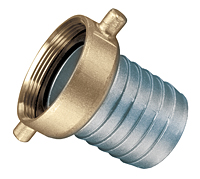 Aluminum Shank with Brass Swivel Nut Female (NPSM Threads)