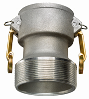 Aluminum Reducing Coupler x Male NPT