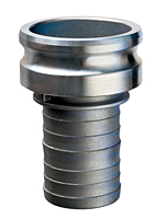 Aluminum Reducing Adapter x Hose Shank