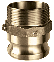 Brass Part F Male Adapter x Male NPT