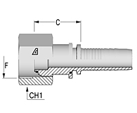 BSP O-Ring Female Swivel 60T Cone