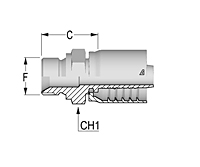 BSP Male Parallel 60º Seat