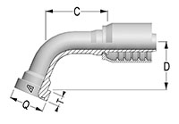 60º SUPERCAT Flange