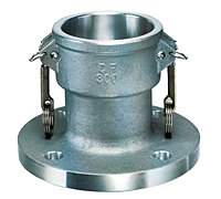 Aluminum Coupler x 150# ASA Flange Drilling