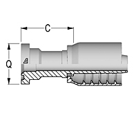 Flange SAE 6000 PSI J518 Code 62