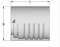 A Series Non-Skive Ferrules - AF1