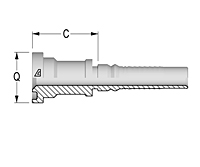 O-Ring Flange SAE J518 Code 61 Interlock