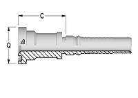 O-Ring Flange SAE J518 Code 62 Interlock