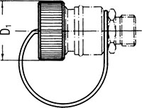 10,000 PSI Industry Standard Plastic Dust Cap