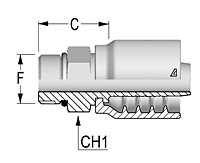 SAE Male O-Ring Boss