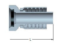 Secondary Image - Female Hammer Union Fig. 1502 Integral Fitting with Rubber Ring