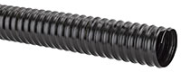 Primary Image - Urevent™ HD Heavy Duty Black UREH-BK™ Series Heavy Duty Polyurethane Ducting/Material Handling Hose