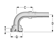 90T O-Ring SuperCAT 6000 PSI Flange Interlock