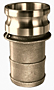 Brass Part E Male Adapter x Hose Shank