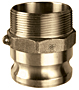 Brass Part F Male Adapter x Male NPT