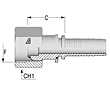 BSP O-Ring Female Swivel 60T Cone