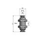 DOT-BRBH Series Bulkhead Union Fittings - 2