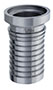 Female I-Line x Hose Shank Crimp Fitting