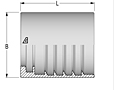 A Series Non-Skive Ferrules - AF4