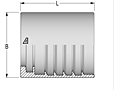 A Series Non-Skive Ferrules - AF2