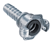 Zinc Plated Two Lug Hose Coupling