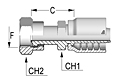 ORFS Female with Stem Hexagon