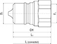 Secondary Image - ISO A Male Coupler with Female Thread