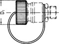 10,000 PSI Industry Standard Plastic Dust Cap