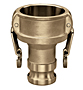 Brass Reducing Coupler x Adapter