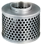 Round Hole Zinc Plated Steel Strainer (NPSM Threads)