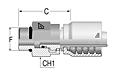 SAE Male Swivel O-Ring Boss