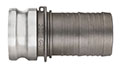 Stainless Steel Part E Male Adapter x Hose Shank SS304E