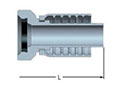 Secondary Image - Female Hammer Union Fig. 1502 Integral Fitting with Rubber Ring