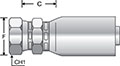 Primary Image - Stainless Steel One-Piece Fittings - JIC Female 37° Seat